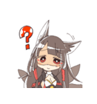 アズールレーン なかよし一航戦スタンプ（個別スタンプ：6）