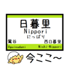 山手線 気軽に今この駅だよ！からまる（個別スタンプ：24）