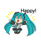初音ミクの日常スタンプ byみさドラ（個別スタンプ：11）