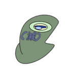 ぐうたら黒兎の心境(笑)（個別スタンプ：5）