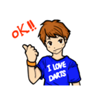 I LOVE DARTS（個別スタンプ：1）