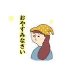 前髪は短い派の女の子達〜その2（個別スタンプ：6）