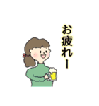 前髪は短い派の女の子達〜その2（個別スタンプ：9）