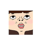 前髪は短い派の女の子達〜その2（個別スタンプ：31）