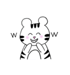 白トラくん（個別スタンプ：2）