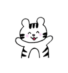 白トラくん（個別スタンプ：6）
