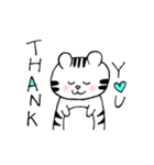 白トラくん（個別スタンプ：12）
