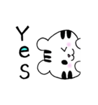 白トラくん（個別スタンプ：14）