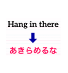 英語de伝えるよ。第2弾。（個別スタンプ：11）