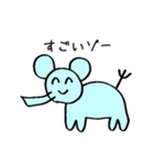 ニコニコどうぶつ。（個別スタンプ：19）