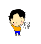 メンズが使えるスタンプ（個別スタンプ：16）