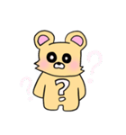 ゆるシンプルくーま（個別スタンプ：20）