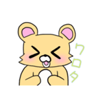 ゆるシンプルくーま（個別スタンプ：22）