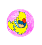 crisisとシャム（個別スタンプ：3）