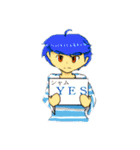 crisisとシャム（個別スタンプ：14）