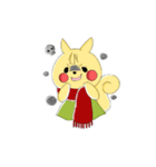 さしゃりす と ゆあにゃん（個別スタンプ：10）