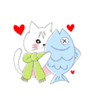 さしゃりす と ゆあにゃん（個別スタンプ：14）