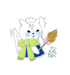 さしゃりす と ゆあにゃん（個別スタンプ：19）