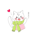 さしゃりす と ゆあにゃん（個別スタンプ：34）