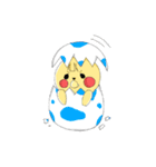 さしゃりす と ゆあにゃん（個別スタンプ：37）