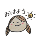 日常ガールズ（個別スタンプ：5）