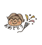 日常ガールズ（個別スタンプ：8）