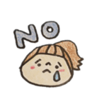 日常ガールズ（個別スタンプ：11）