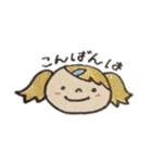 日常ガールズ（個別スタンプ：15）