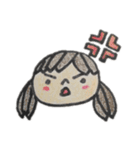 日常ガールズ（個別スタンプ：21）