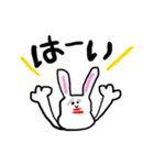 毎日つこてほしいうさぎ（個別スタンプ：1）