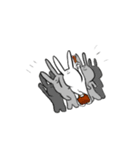勤勉なうさぎ7（個別スタンプ：5）