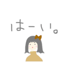 ゆるーい感じの絵文字たち。（個別スタンプ：23）