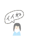 ゆるーい感じの絵文字たち。（個別スタンプ：28）