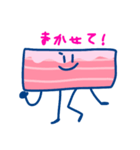 ダンシングベーコン（個別スタンプ：38）
