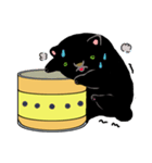猫缶「黒」（個別スタンプ：15）