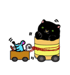 猫缶「黒」（個別スタンプ：37）