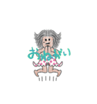 レツゴー！黒髪ロン毛くん★（個別スタンプ：28）