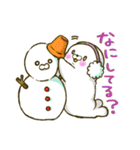 にこにこあざらしさんの冬（個別スタンプ：3）