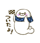 にこにこあざらしさんの冬（個別スタンプ：11）