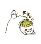にこにこあざらしさんの冬（個別スタンプ：12）