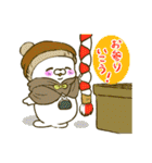 にこにこあざらしさんの冬（個別スタンプ：33）