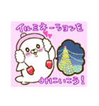 にこにこあざらしさんの冬（個別スタンプ：34）