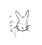 人の話聞いてないウサギ（個別スタンプ：2）