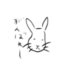 人の話聞いてないウサギ（個別スタンプ：13）