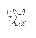 人の話聞いてないウサギ（個別スタンプ：19）