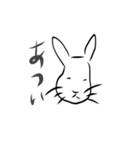 人の話聞いてないウサギ（個別スタンプ：30）