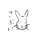 人の話聞いてないウサギ（個別スタンプ：31）