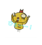 庭トリさん★きいろの日常（個別スタンプ：10）