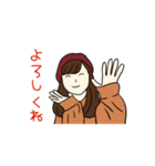 姉妹girl（個別スタンプ：1）