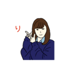 姉妹girl（個別スタンプ：5）
